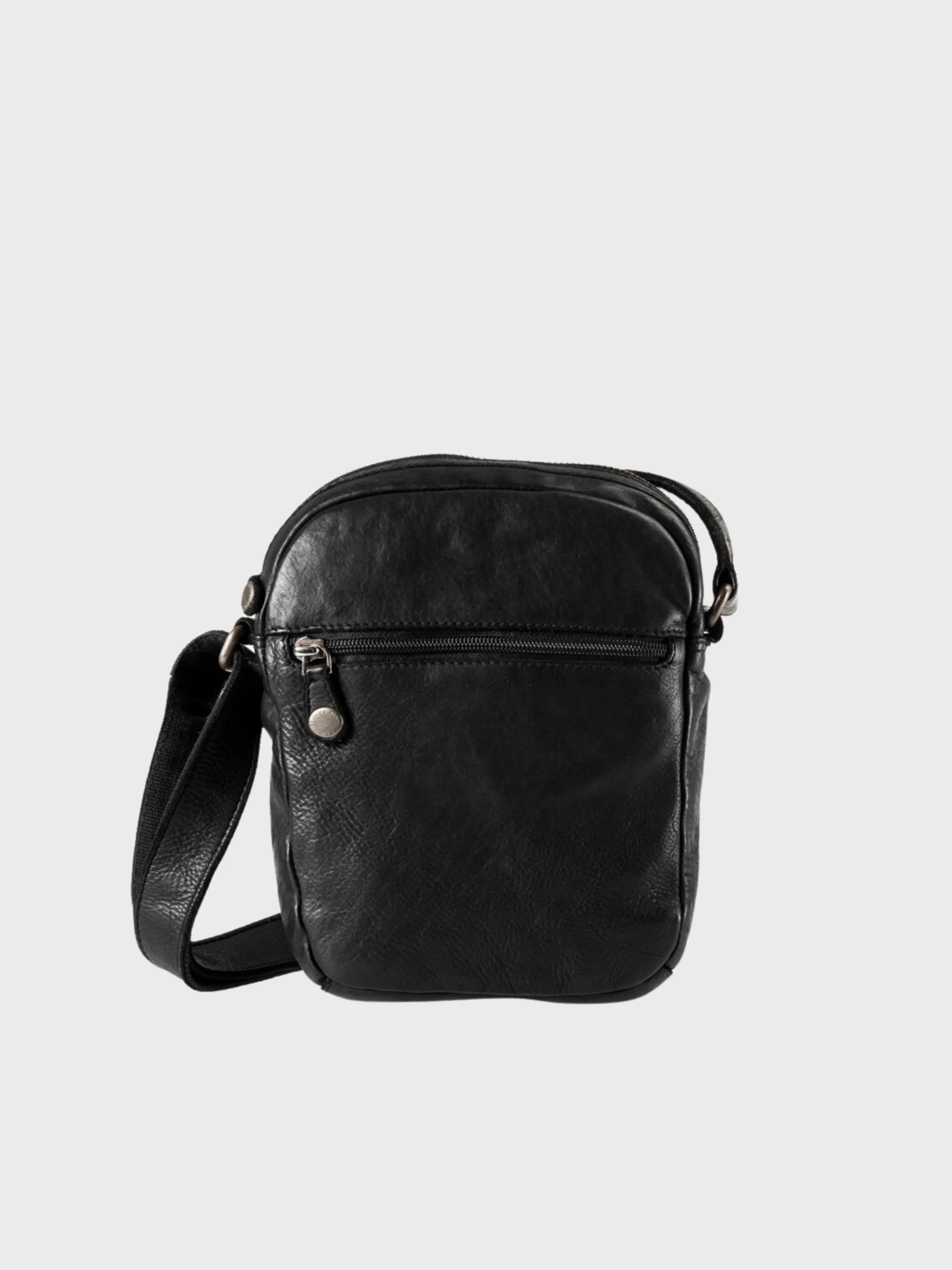 Aunts & Uncles Bags Van Dyke Crossover Bag Charcoal Black