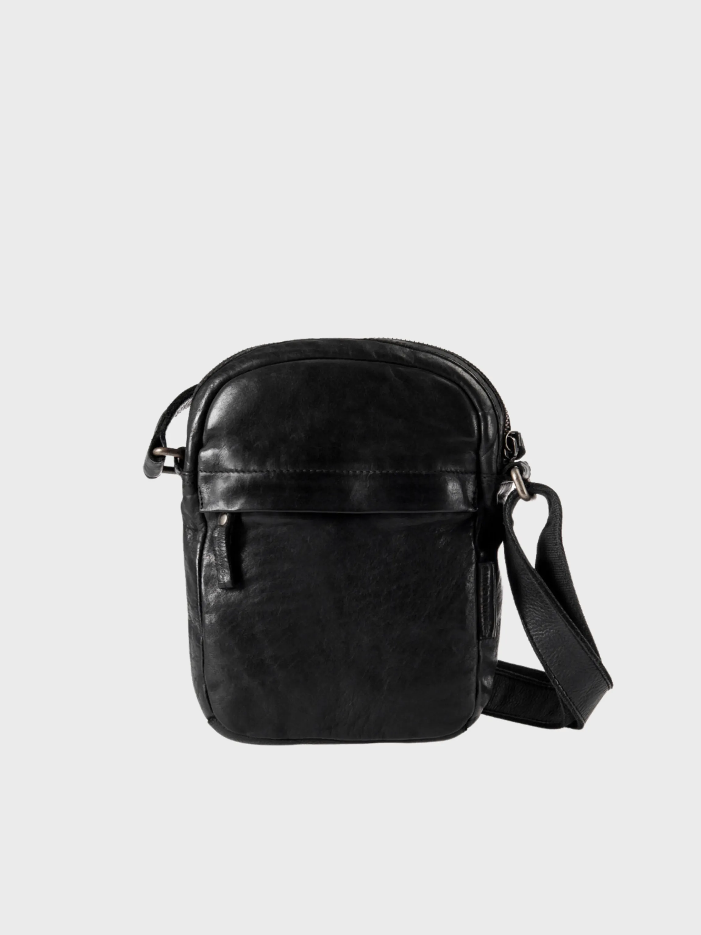 Aunts & Uncles Bags Van Dyke Crossover Bag Charcoal Black