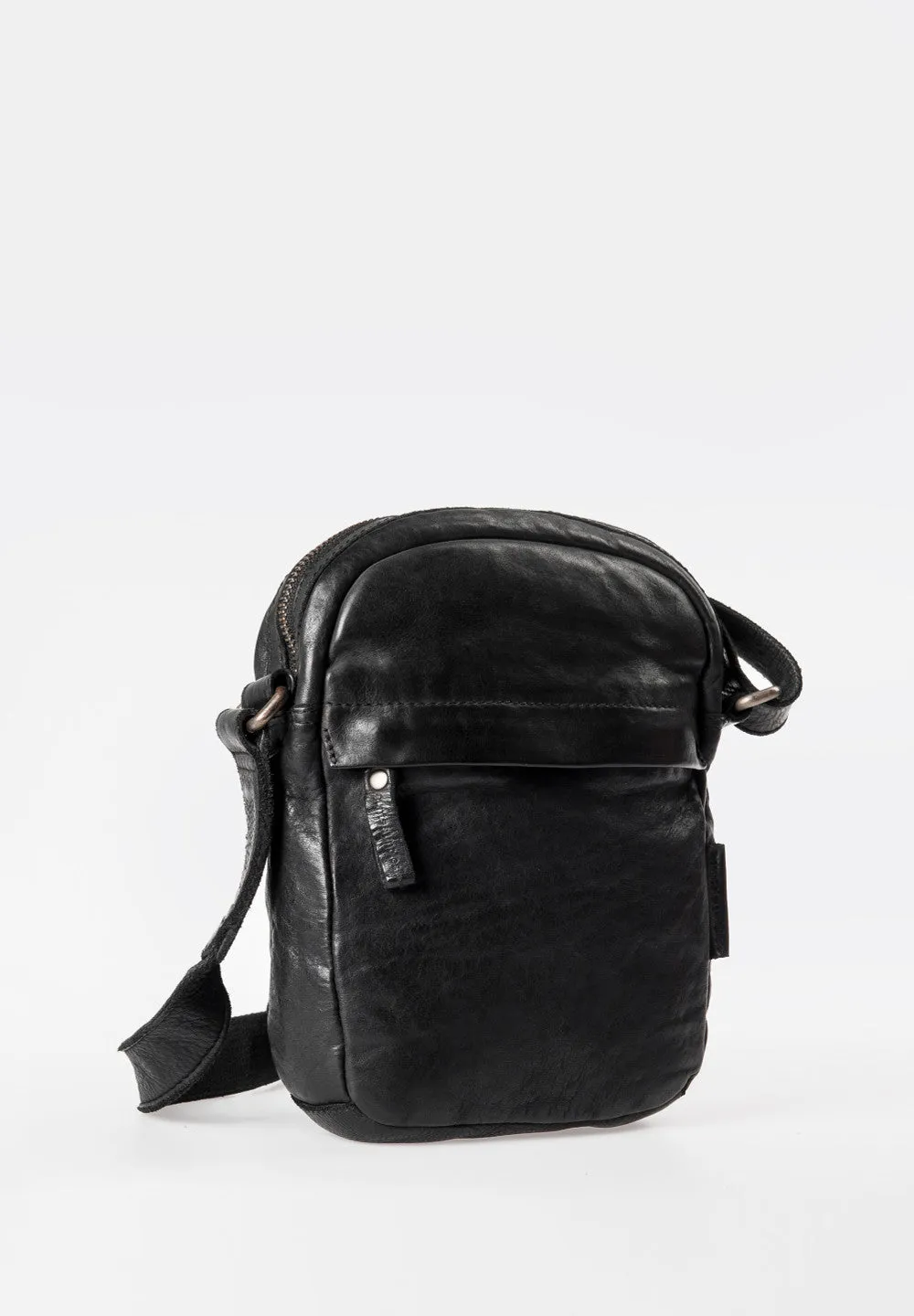 Aunts & Uncles Bags Van Dyke Crossover Bag Charcoal Black