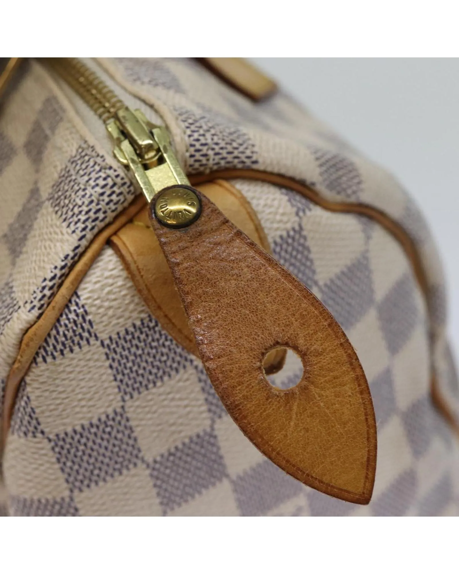 Authentic Damier Azur Canvas Hand Bag - French Made LV Product