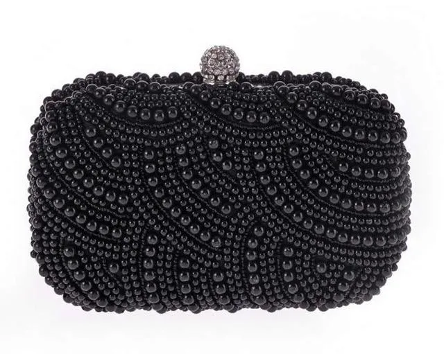 Ayla Pearl Clutch Bag