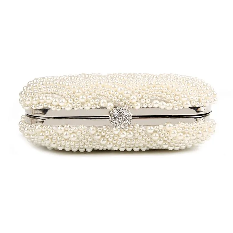 Ayla Pearl Clutch Bag