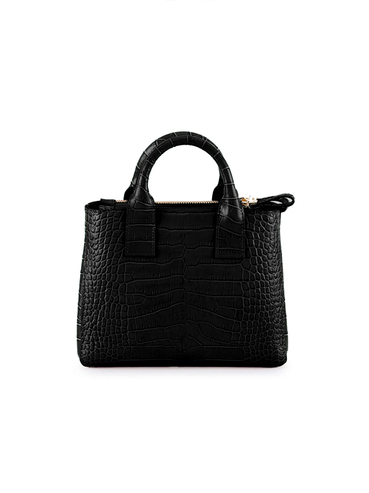 Bella Croco 9" - Black&Red