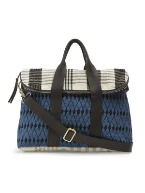 Blue and Black Mini Matea Weekender