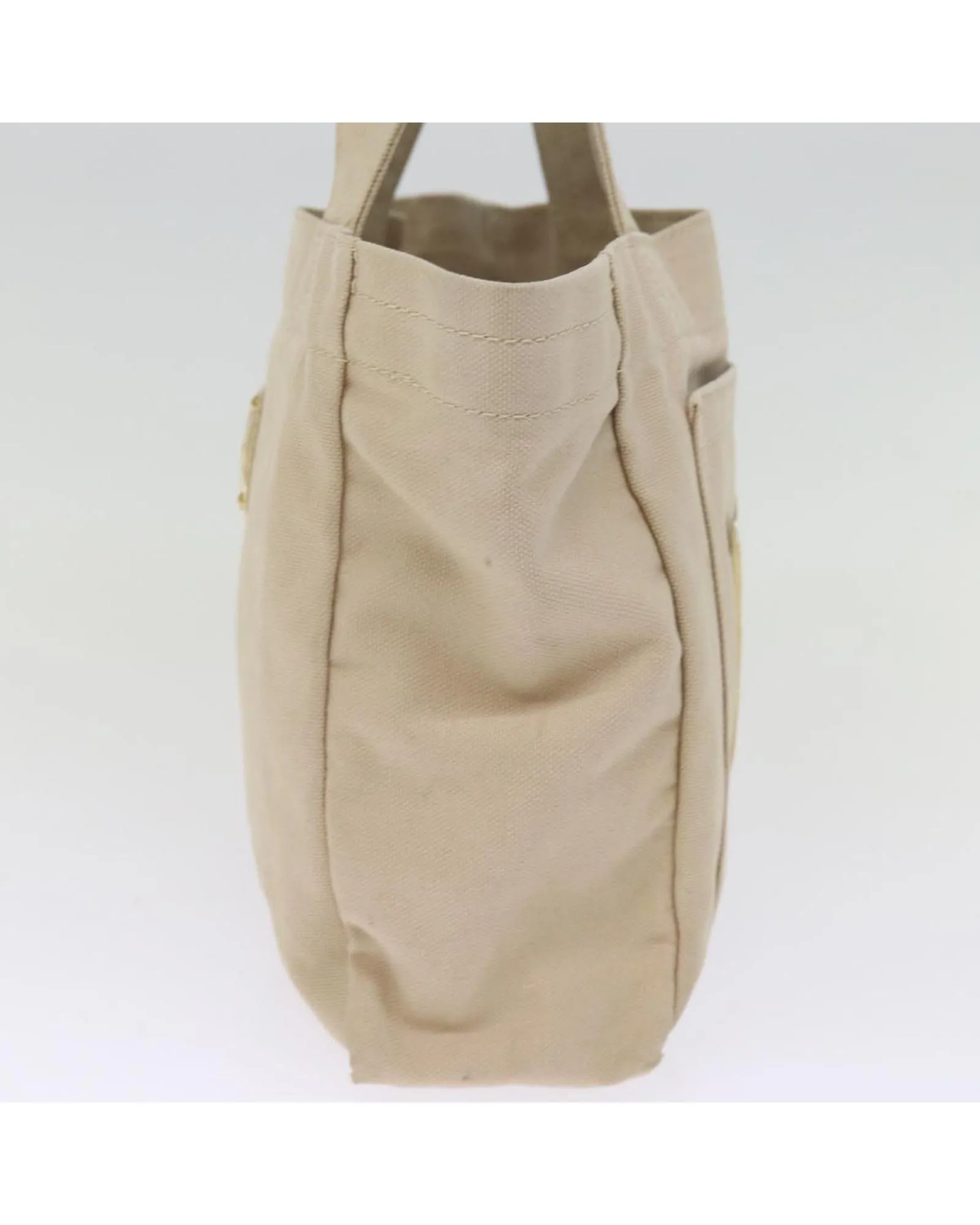 Canvas Hand Bag with Surface Rubbing and Storage Smell