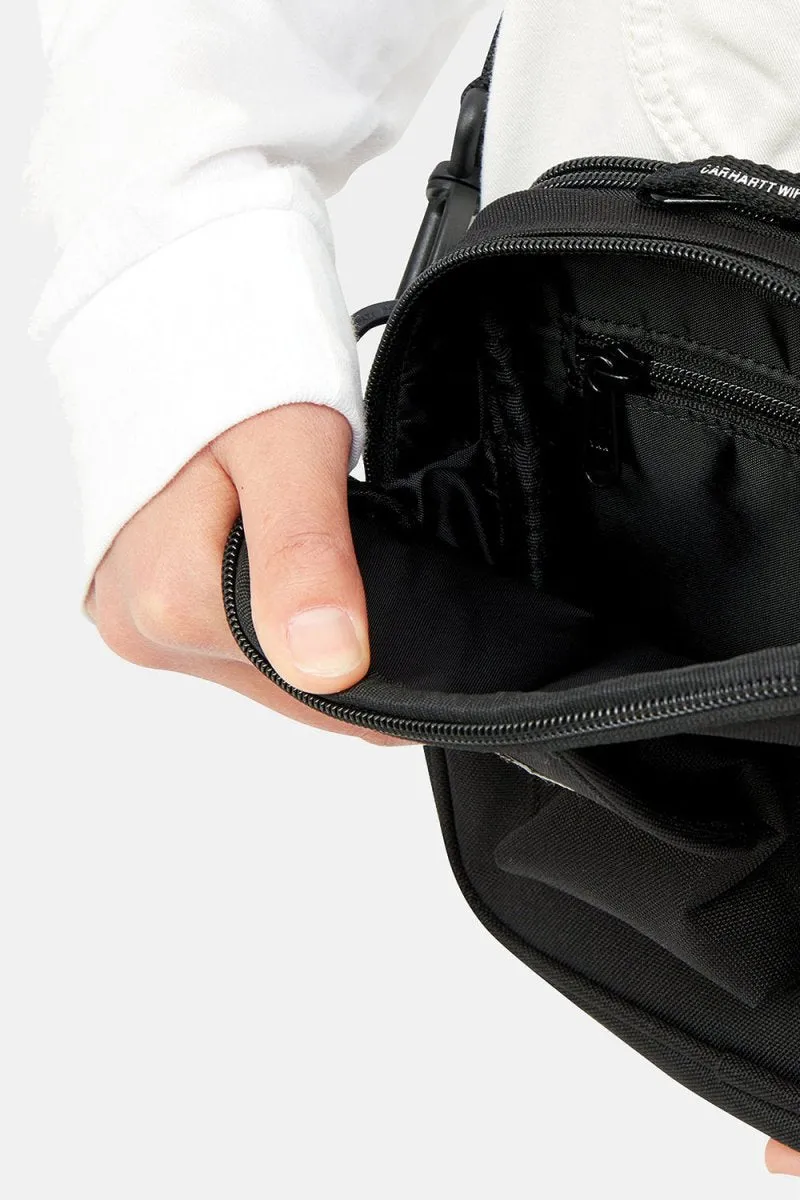 Carhartt WIP Small Essentials Recycled Side Bag (Black)