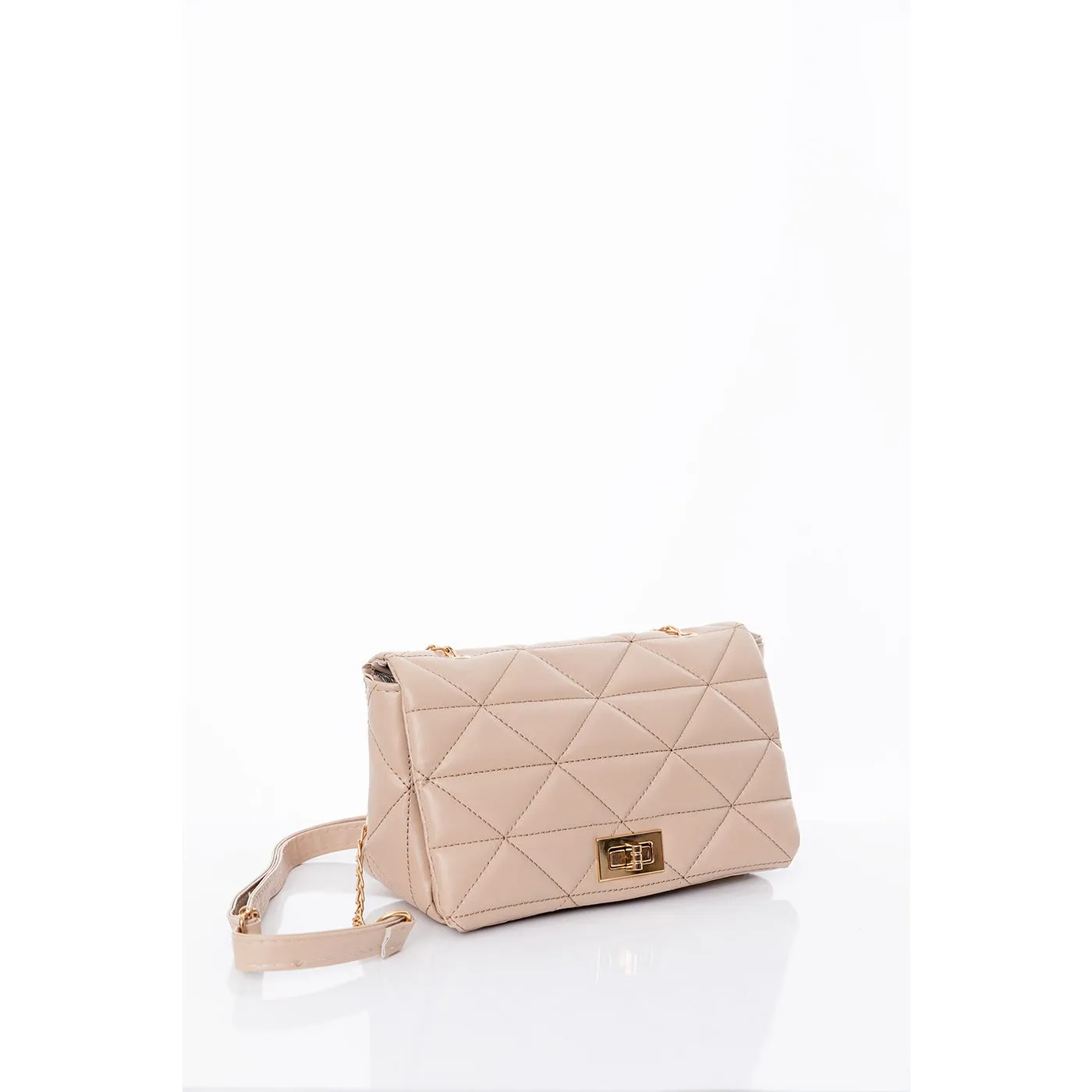 Cream Shoulder and Crossbody Bag