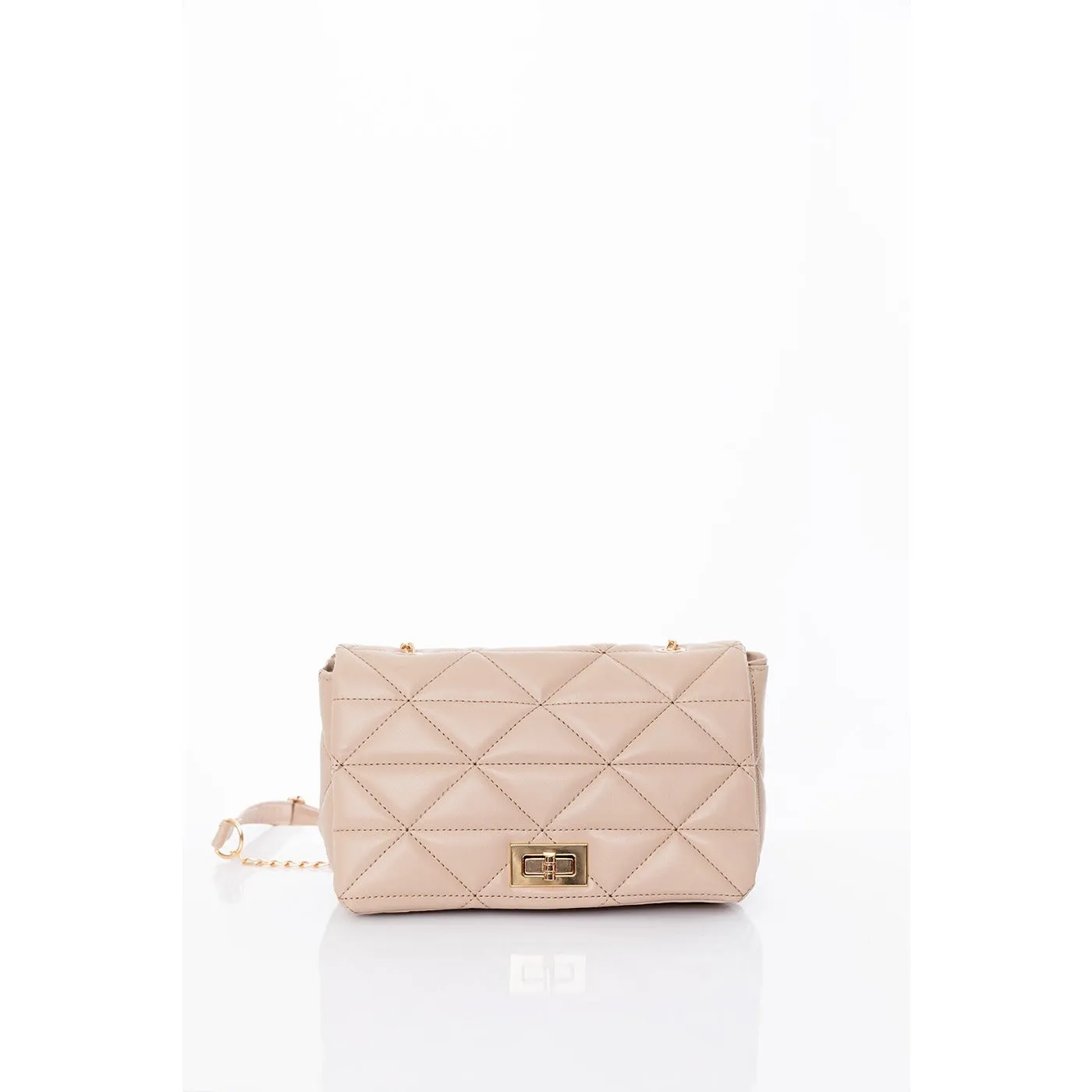 Cream Shoulder and Crossbody Bag