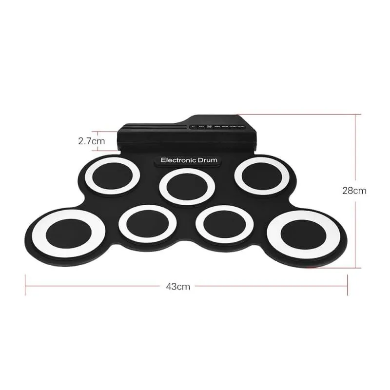 Electronic Drum Pad Set