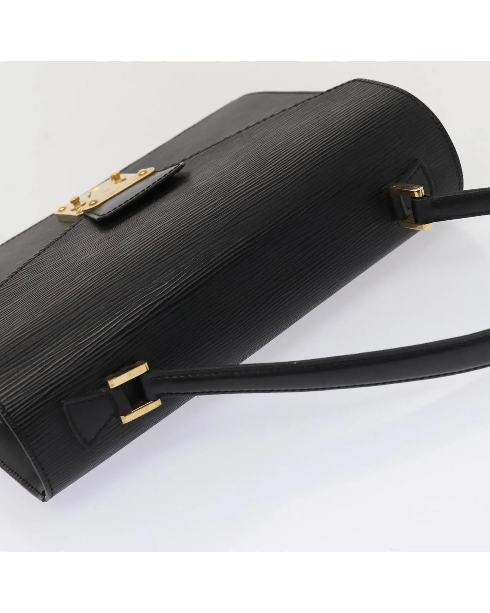 Epi Leather Concorde Hand Bag with Metal Accents