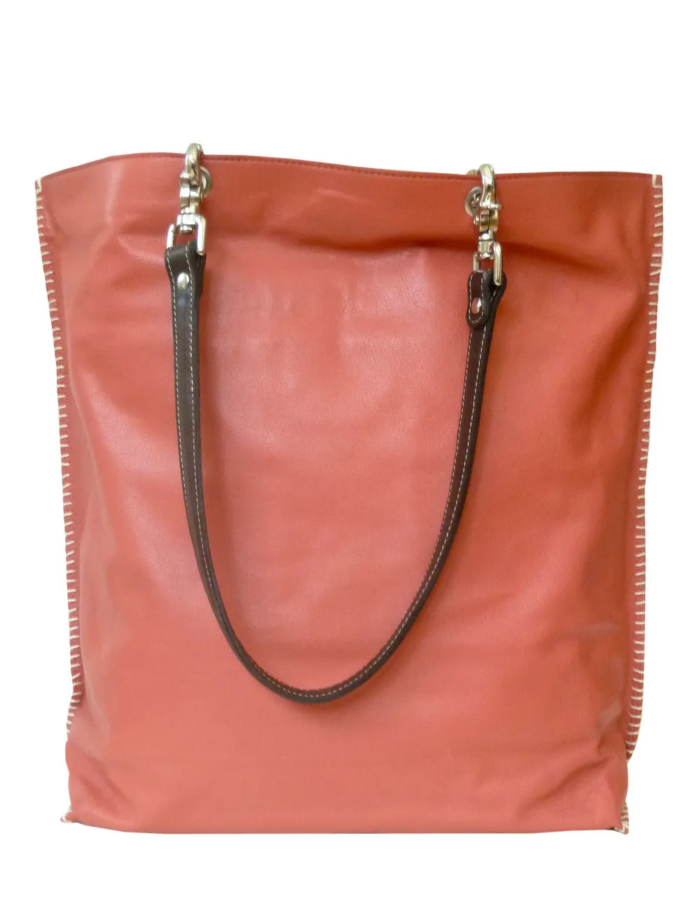 Gajumbo Tote Bag Napa Leather Fuchsia