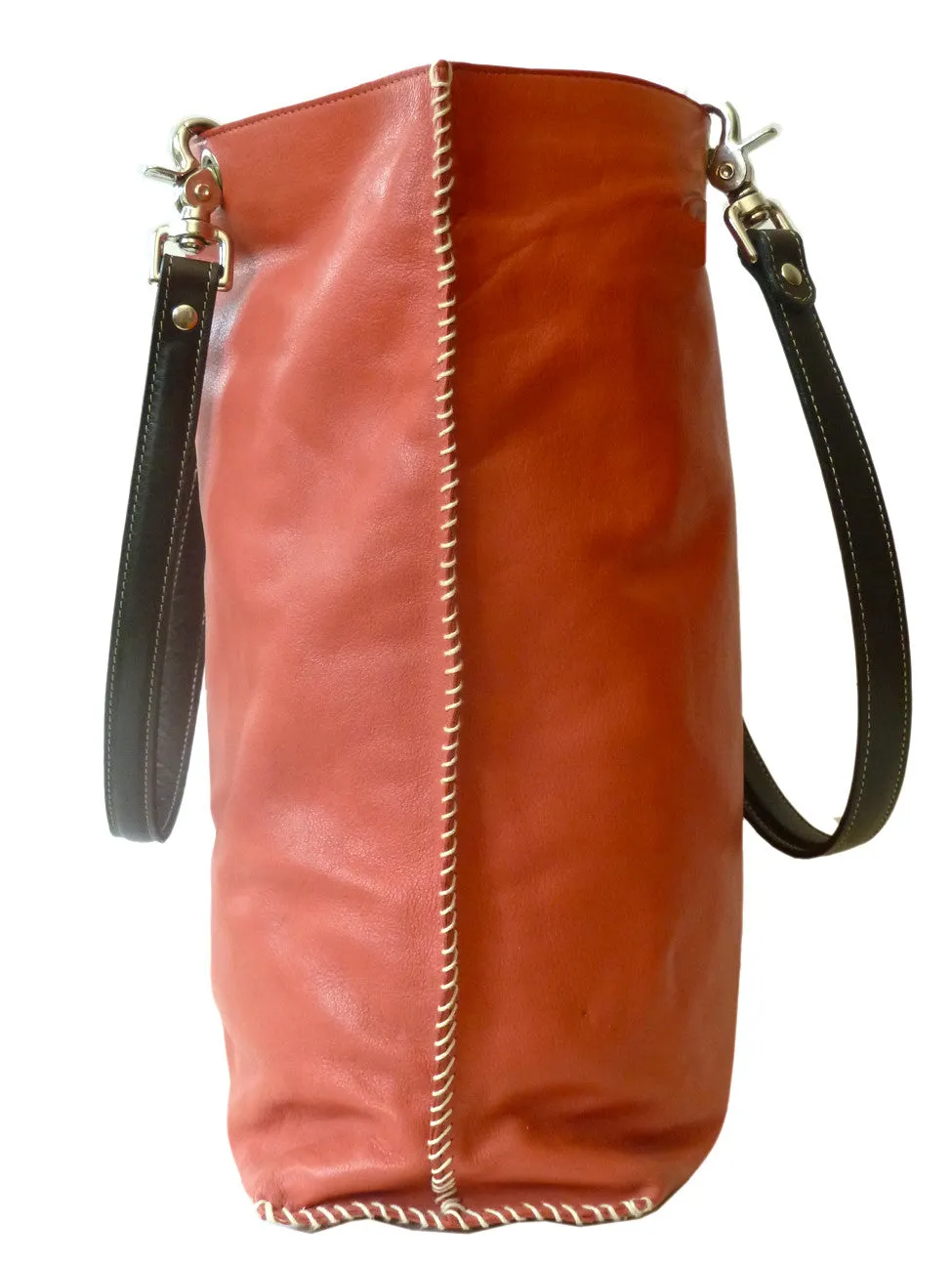 Gajumbo Tote Bag Napa Leather Fuchsia