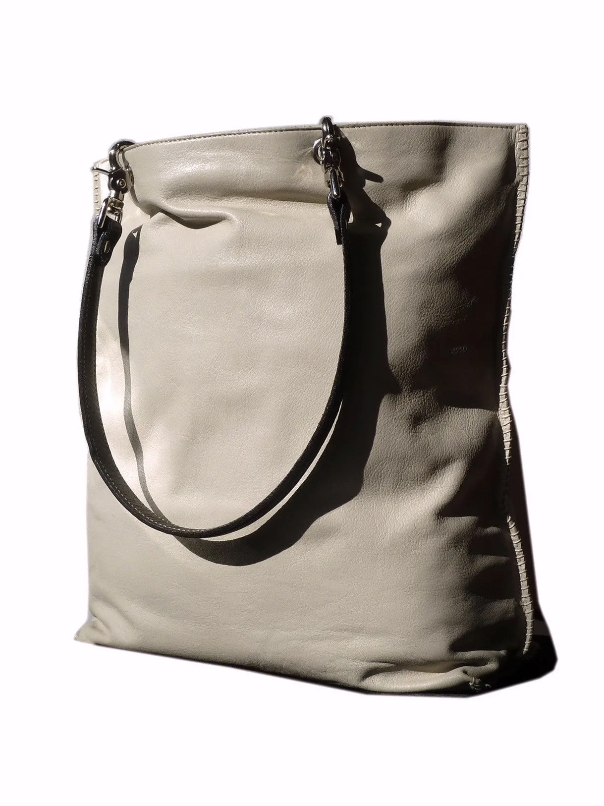 Gajumbo Tote Bag Napa Leather Smoke