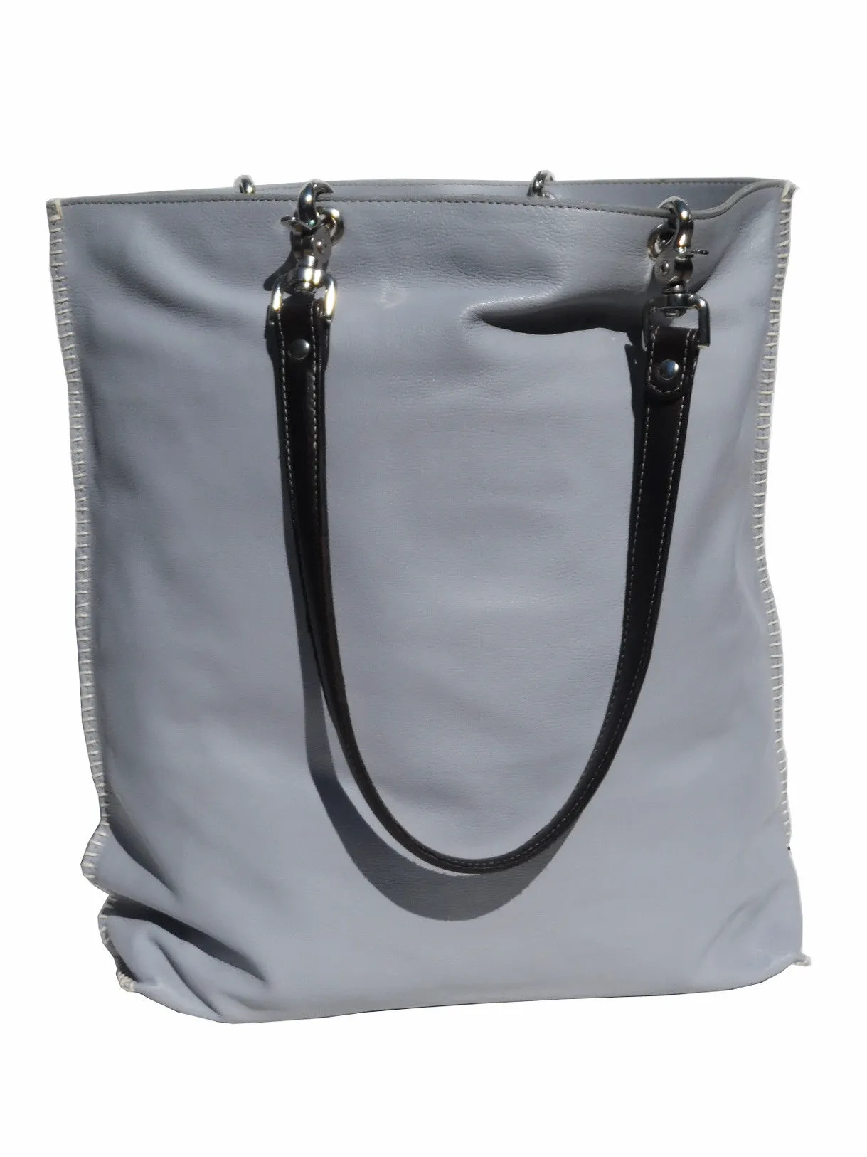 Gajumbo Tote Bag Napa Leather Smoke