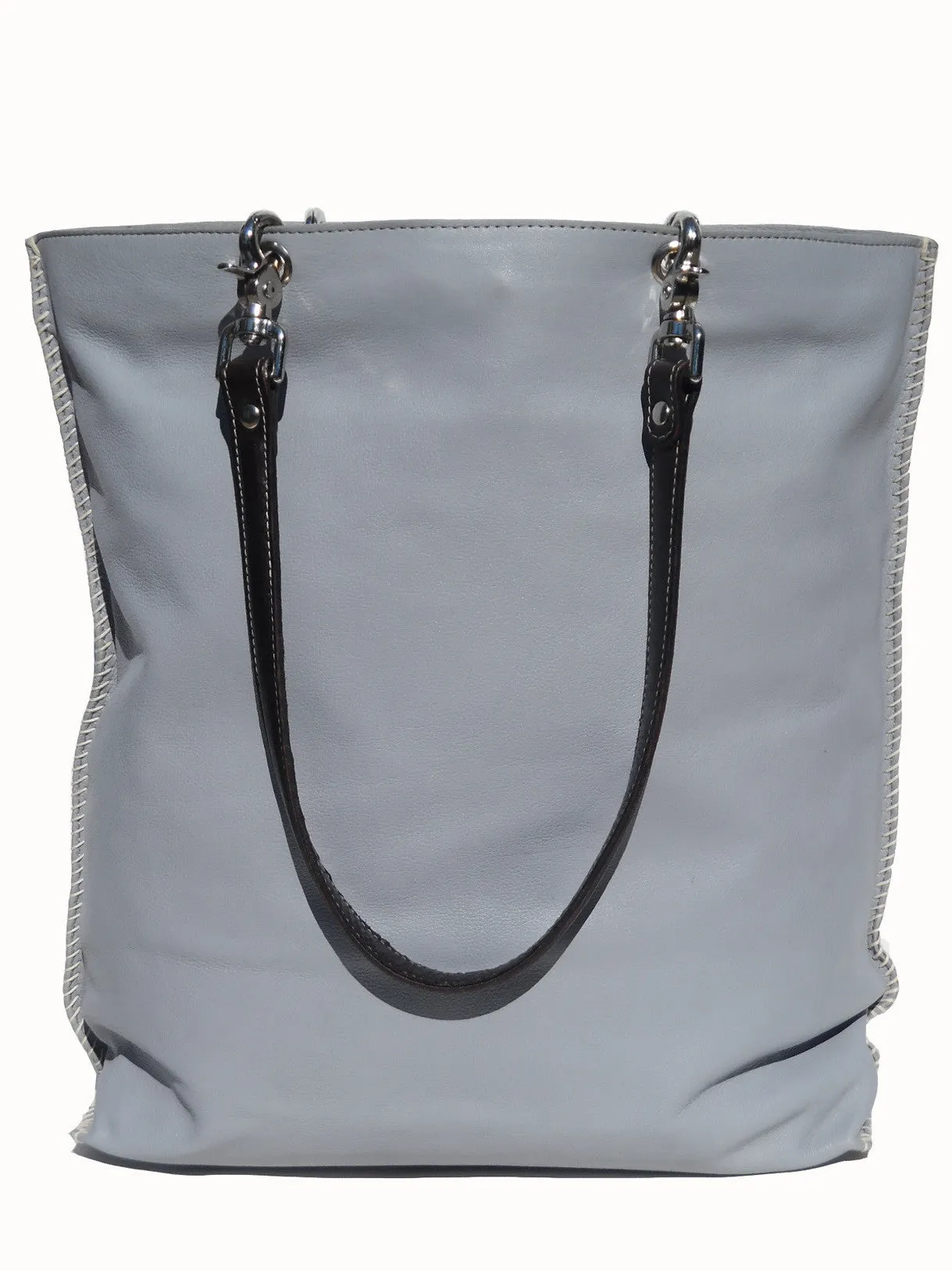 Gajumbo Tote Bag Napa Leather Smoke