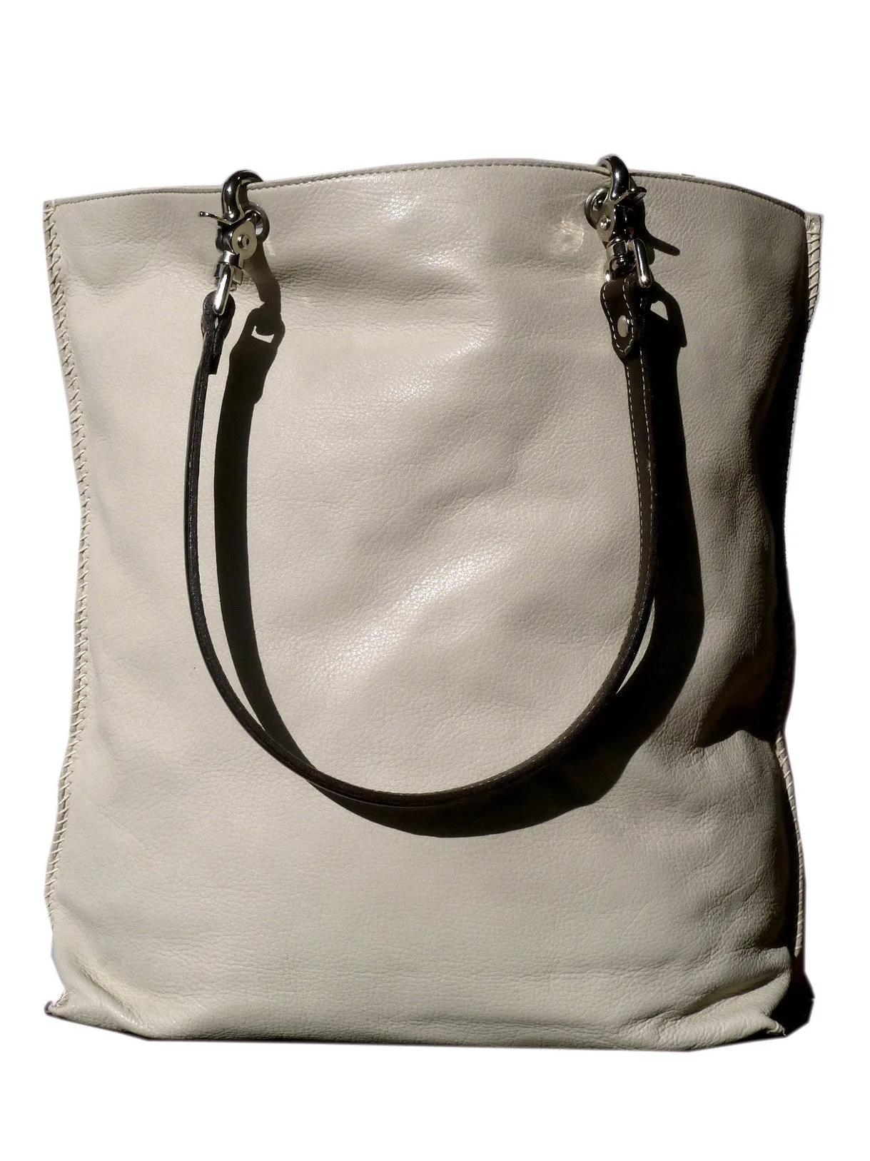 Gajumbo Tote Bag Napa Leather Smoke