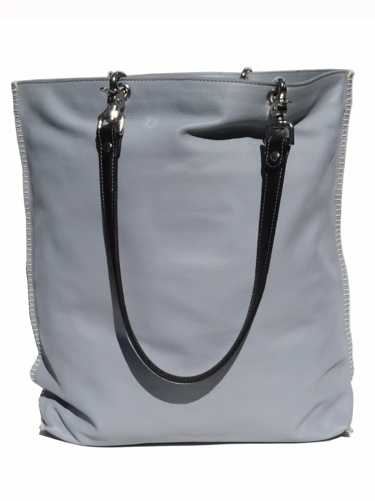 Gajumbo Tote Bag Napa Leather Smoke