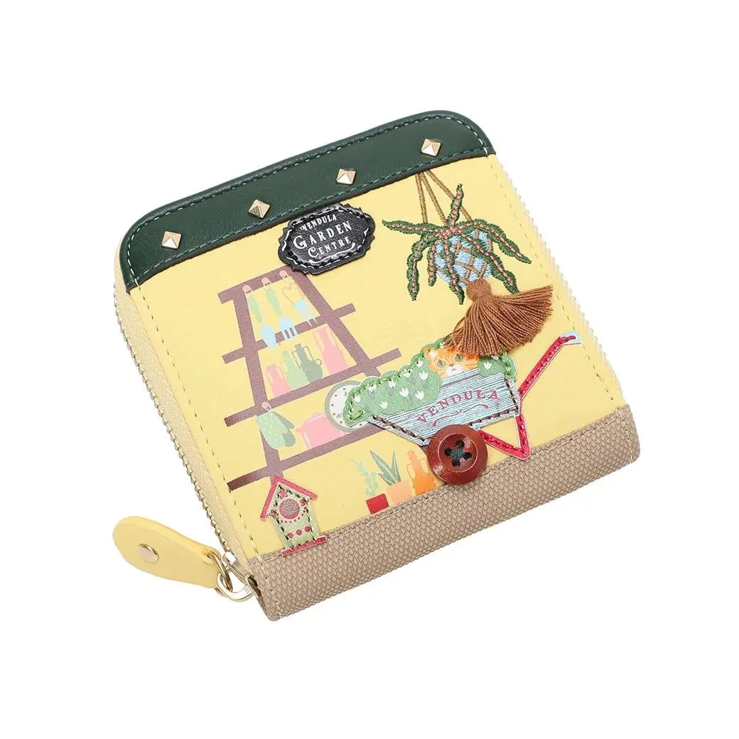 Garden Centre Square Wallet by Vendula