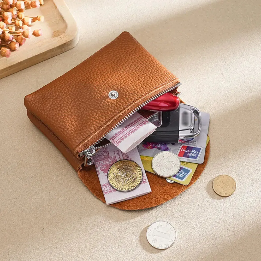 Genuine Leather Small Wallet cardholder & Coin Purse