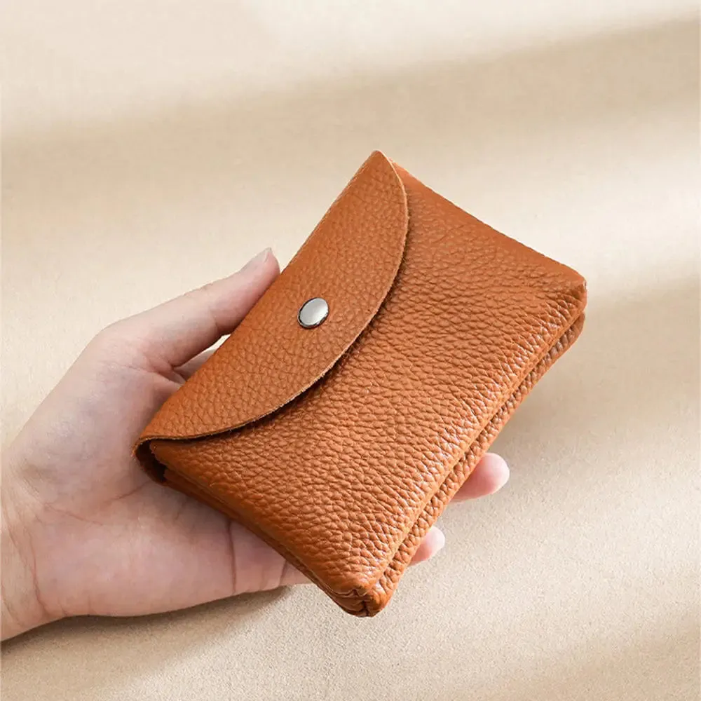 Genuine Leather Small Wallet cardholder & Coin Purse