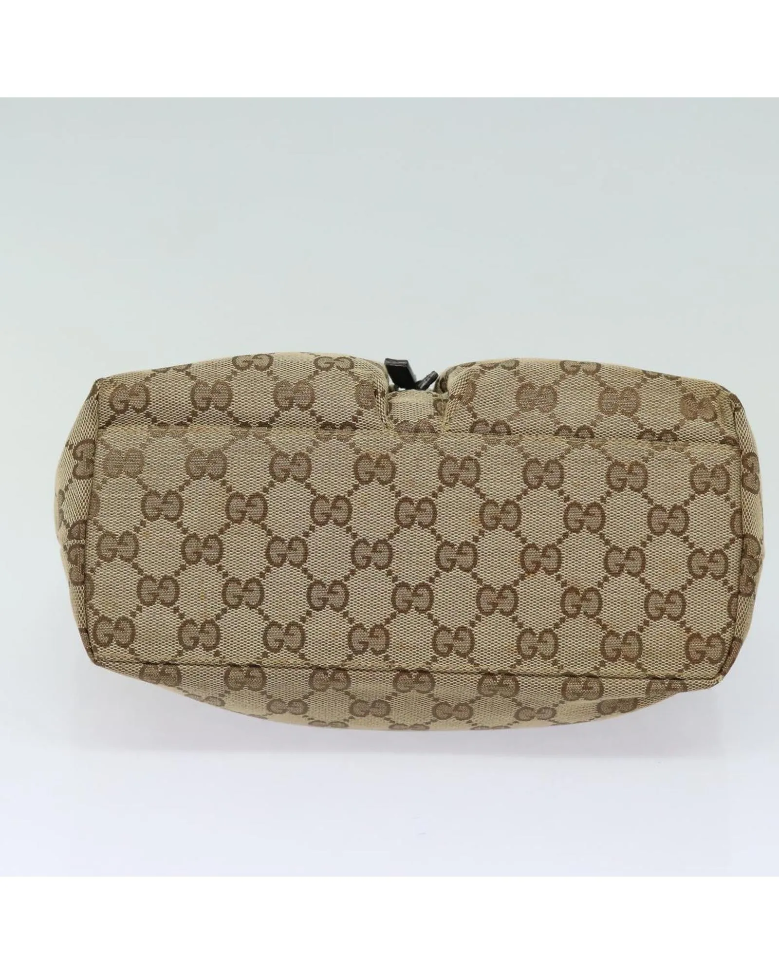 GG Canvas Hand Bag in Beige Canvas