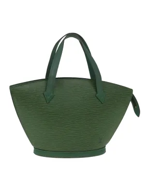 Green Epi Leather Hand Bag by Louis Vuitton - C Rank