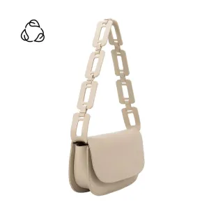 Inez Bone Recycled Vegan Shoulder Bag