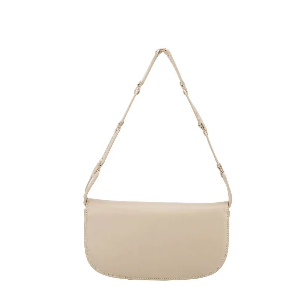 Inez Bone Recycled Vegan Shoulder Bag