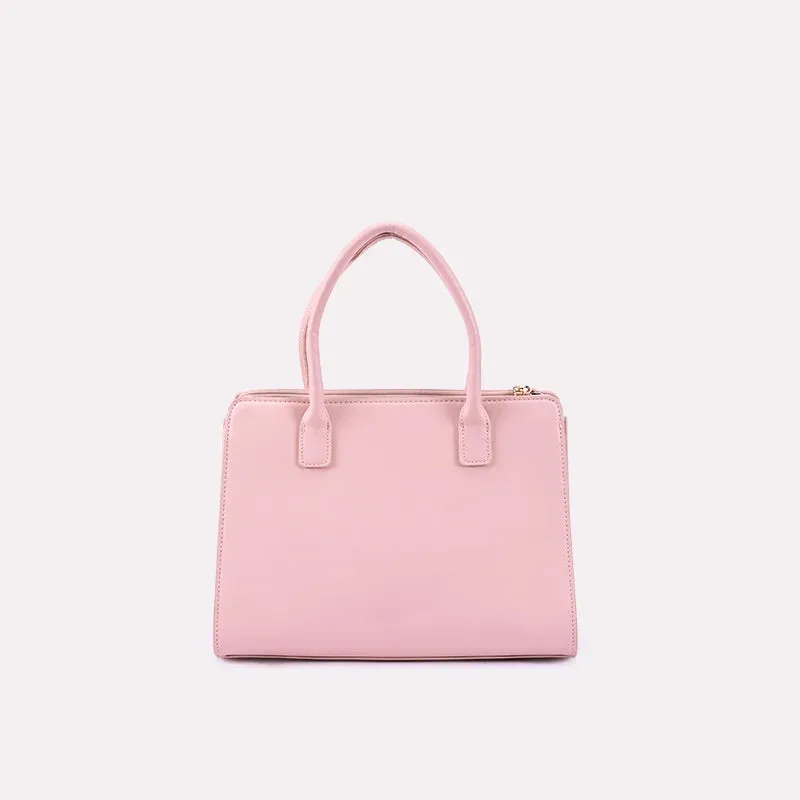 Juno Pink Casual Hand Bags 0331037