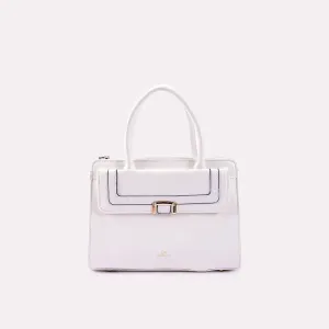 Juno White Casual Hand Bags 0331037