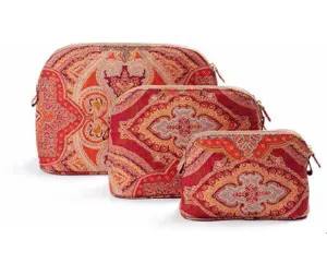 Large Paisley Cosmetic Pouch