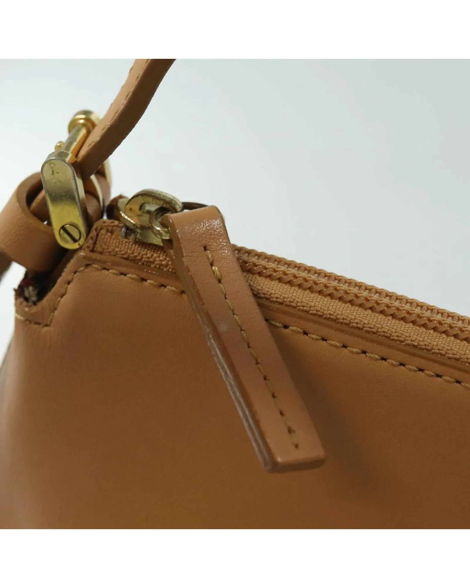 Leather Canvas Shoulder Bag with Adjustable Strap