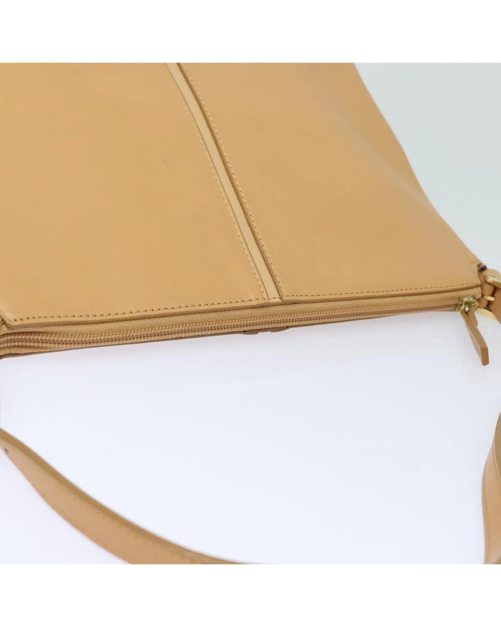 Leather Canvas Shoulder Bag with Adjustable Strap