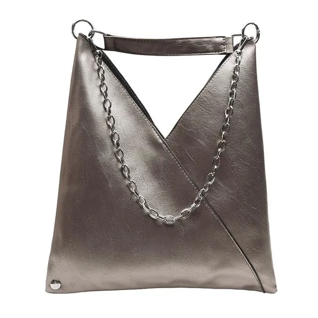 Leather Tote and Shoulder Bag