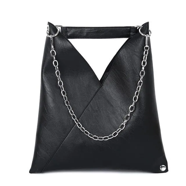 Leather Tote and Shoulder Bag