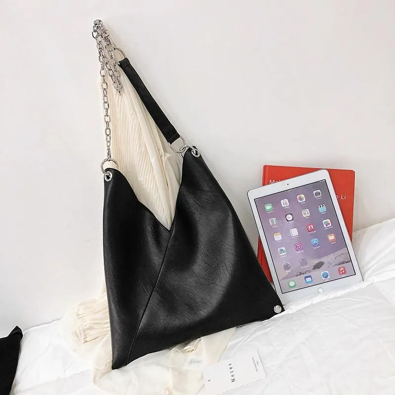 Leather Tote and Shoulder Bag