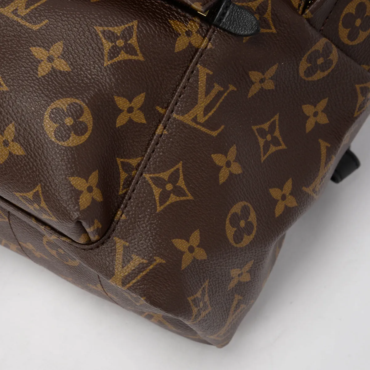 Louis Vuitton Noir Monogram Canvas Palm Springs MM Backpack