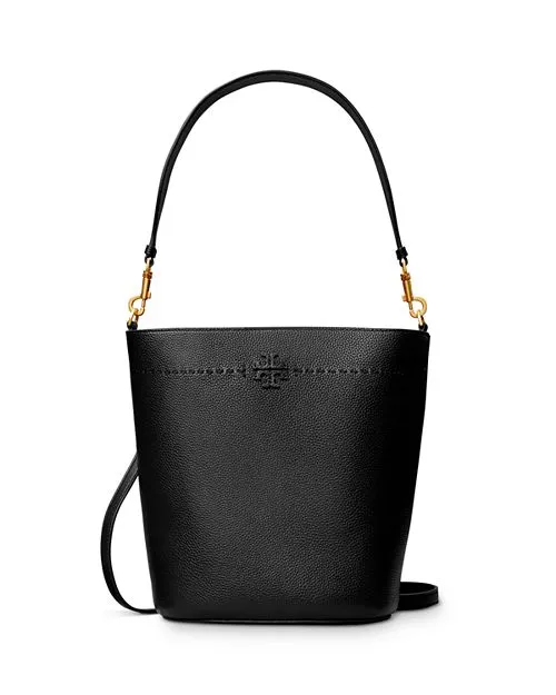 McGraw Tory Burch Bucket Bag, Black