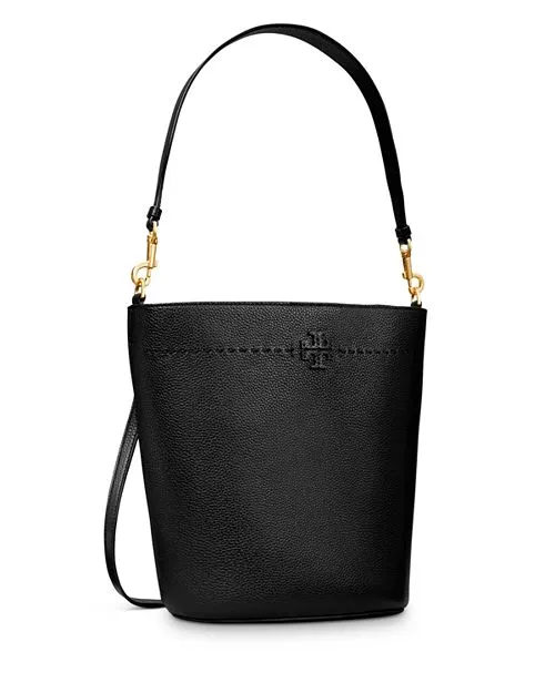 McGraw Tory Burch Bucket Bag, Black