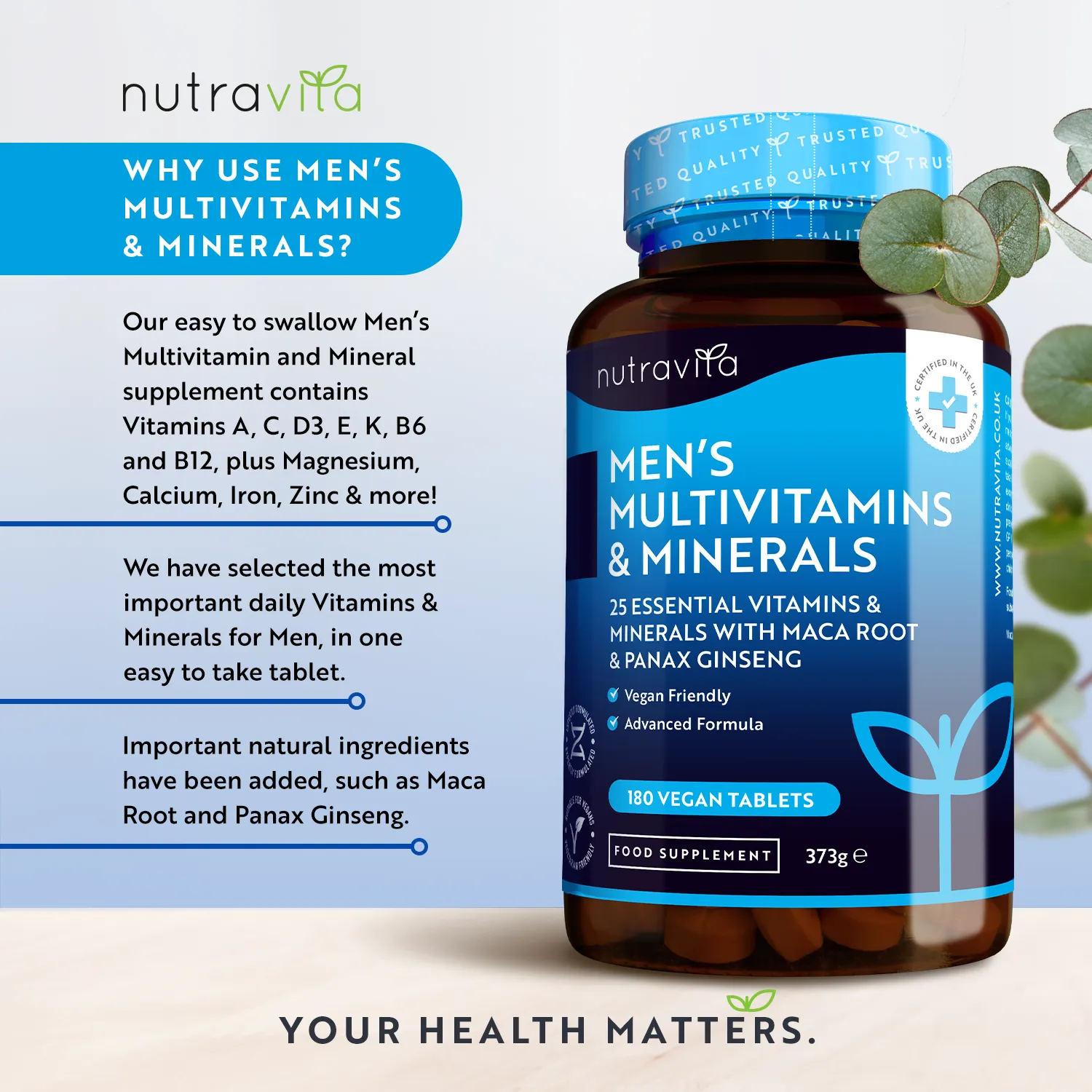 Men's Multivitamins and Minerals