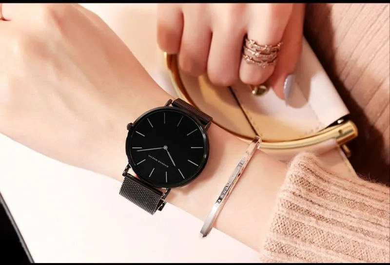 Mesh Steel Watch For Women