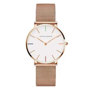 Mesh Steel Watch For Women