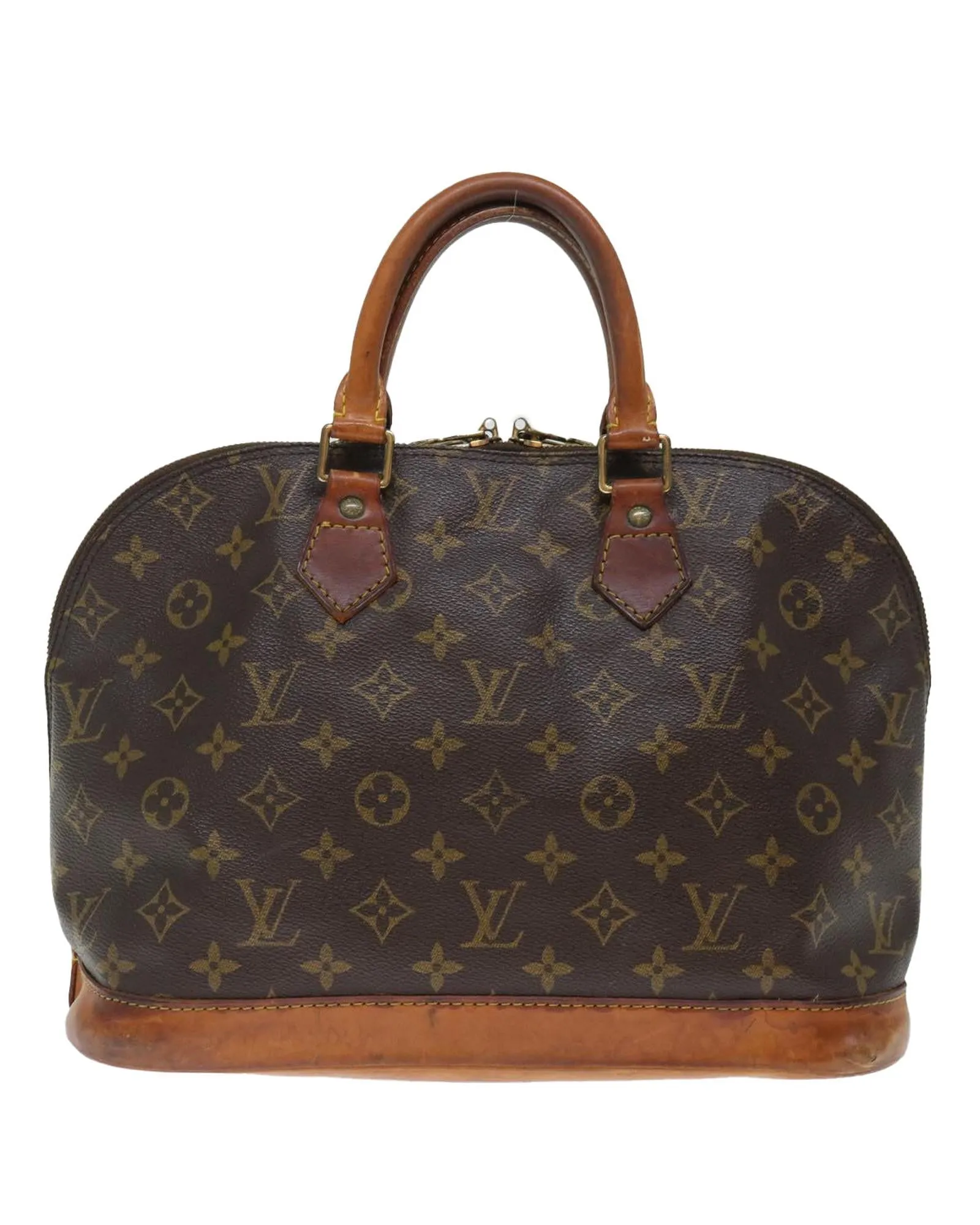 Monogram Canvas Hand Bag with Serial No. and Minor Flaws - France