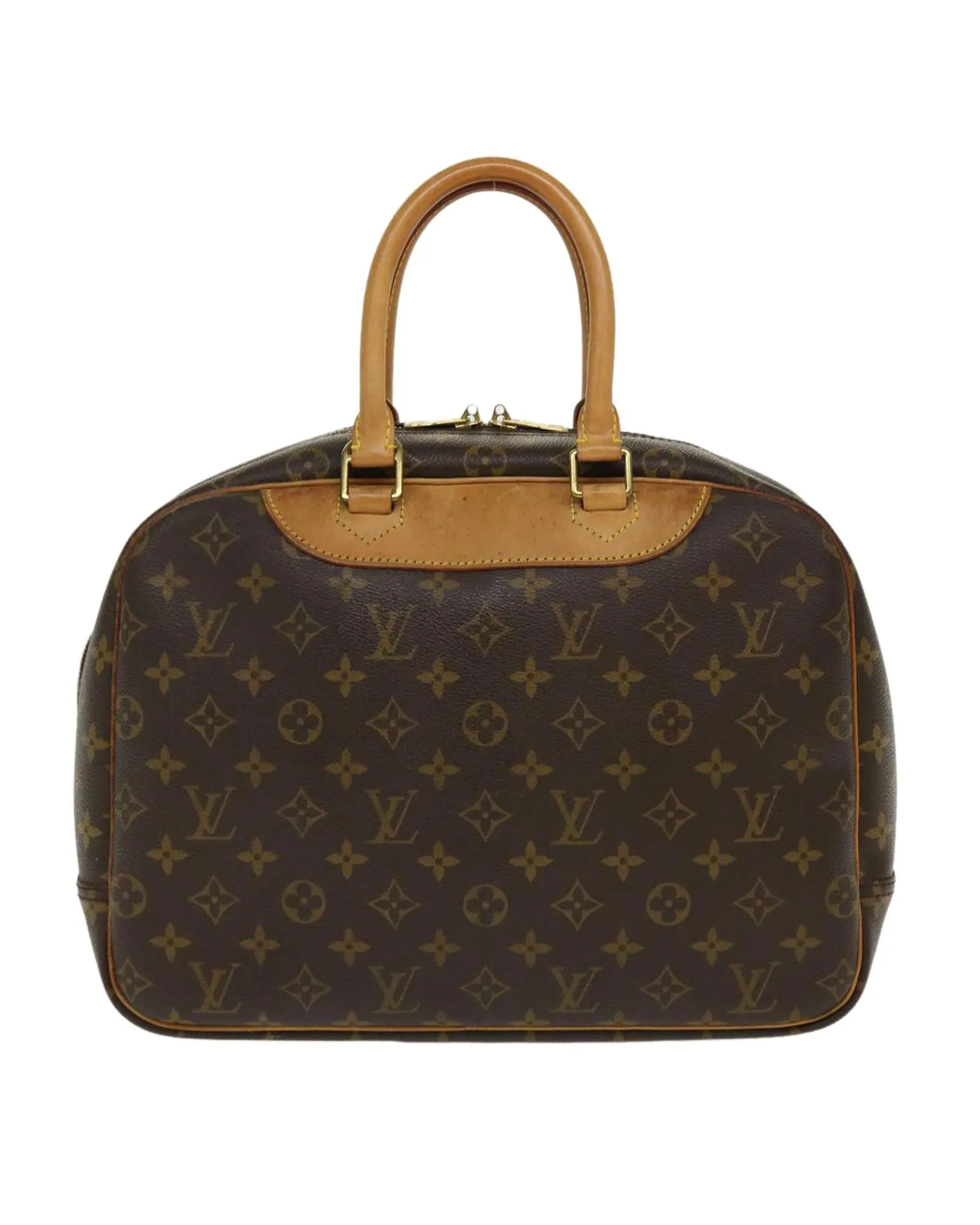 Monogram Deauville Hand Bag LV Auth