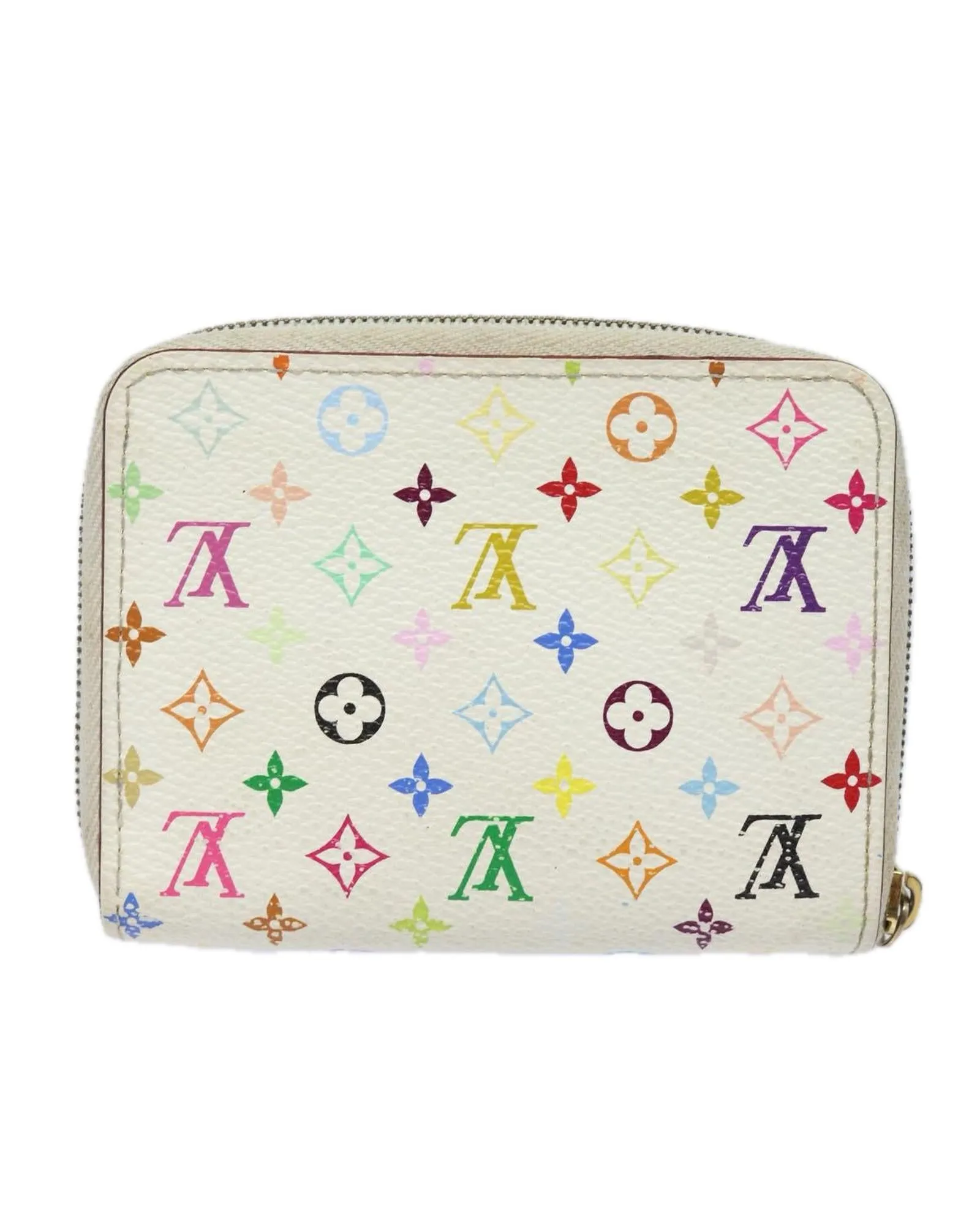 Monogram Multicolor Canvas Zippy Coin Purse