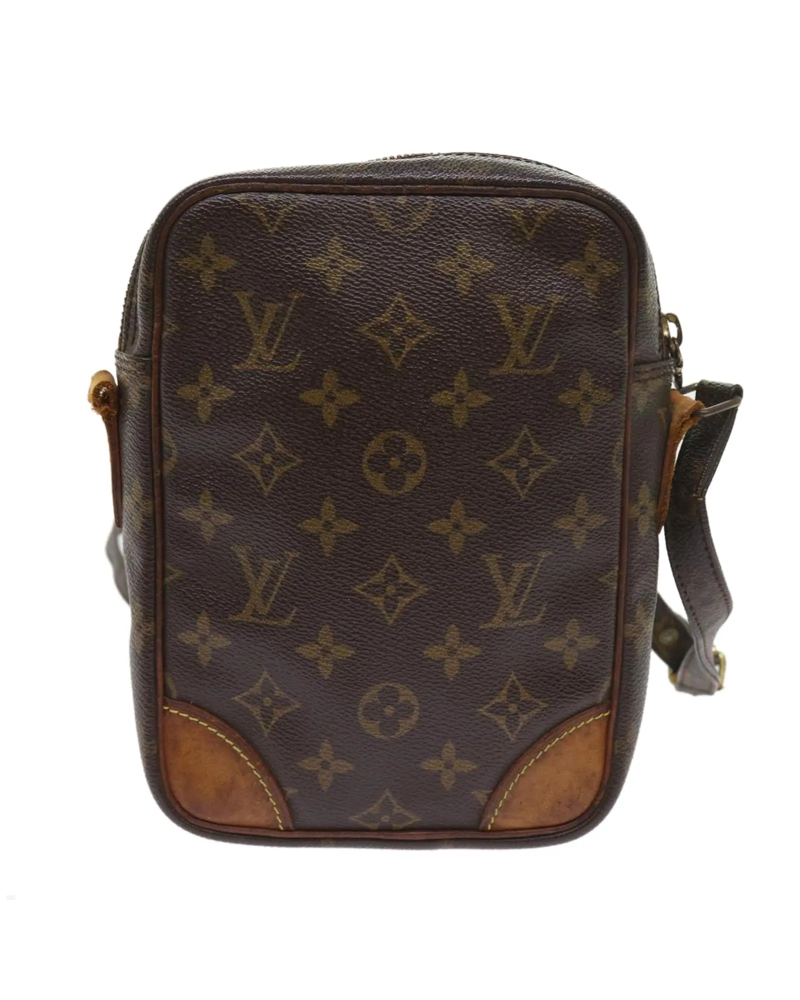 Monogram Shoulder Bag with Long Strap