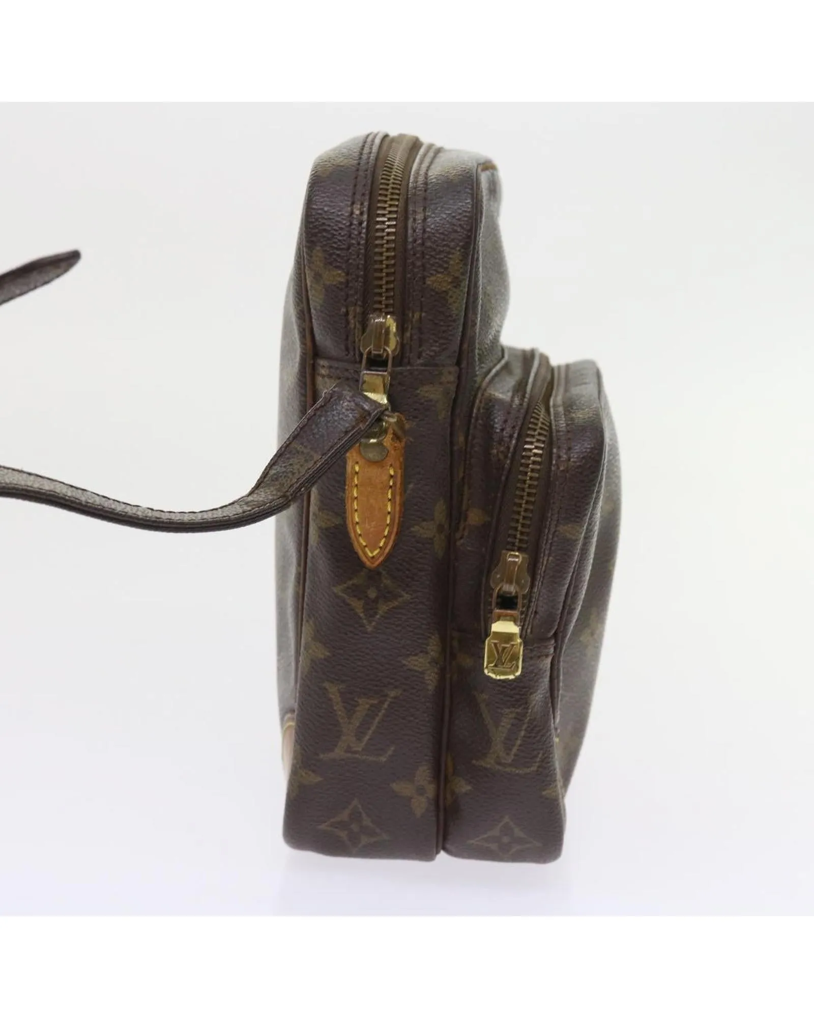 Monogram Shoulder Bag with Long Strap