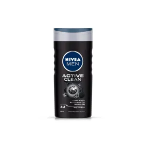 Nivea Men Active Clean Charcoal Body Wash 250 ml