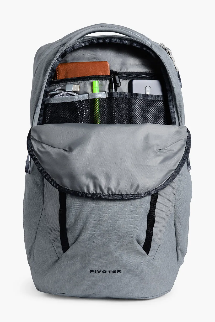 North Face Pivoter Backpack - Mid Grey