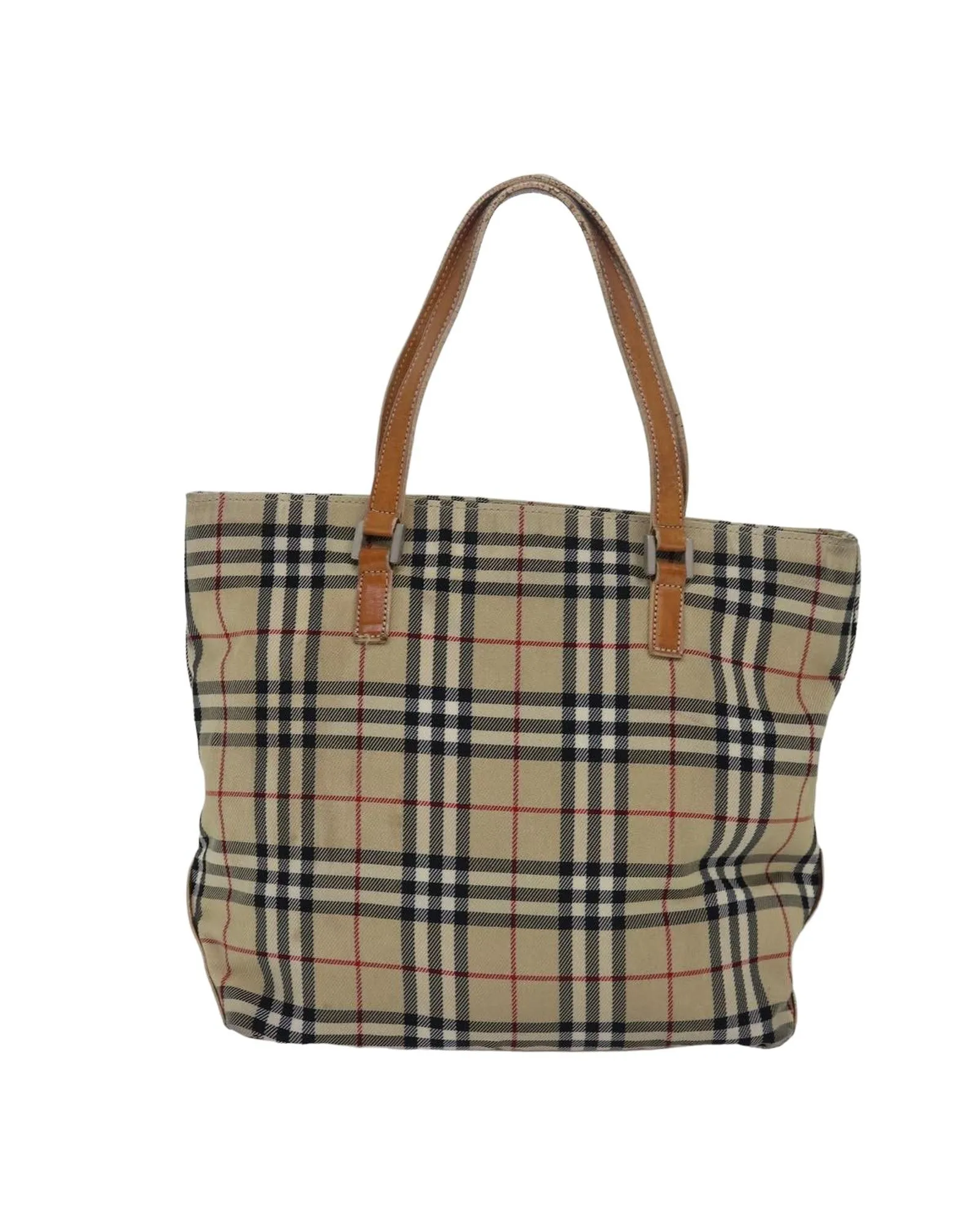 Nova Check Canvas Hand Bag with Authentic Design